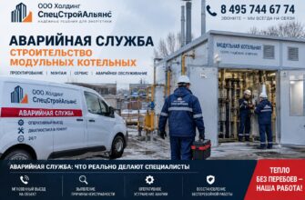 Аварийная служба и строительство модульных котельных