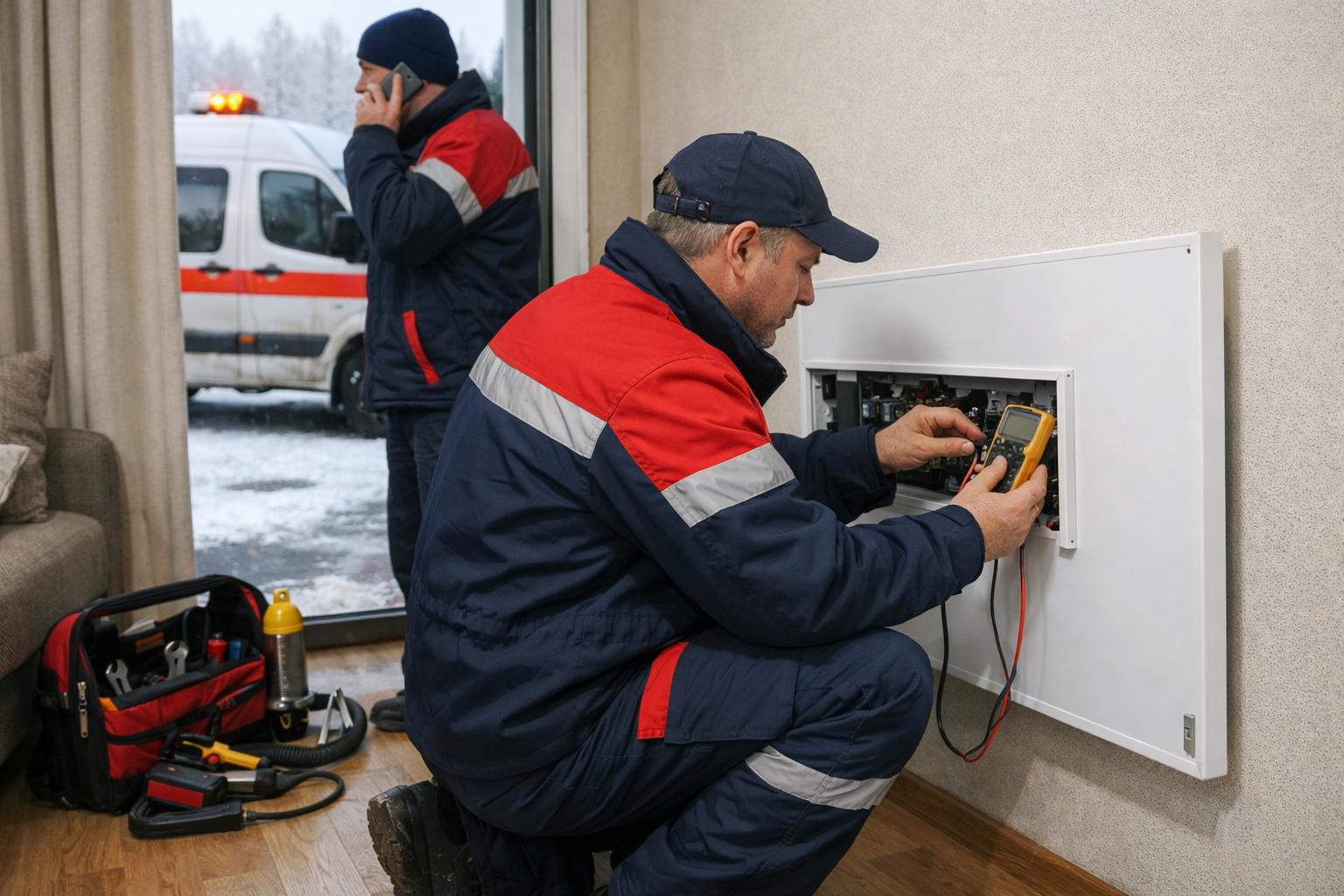 Аварийная служба ООО Холдинг СпецСтройАльянс — выезд 24/7 при неисправности отопительной панели Аварийная служба ООО Холдинг СпецСтройАльянс — выезд 24/7 при неисправности отопительной панели