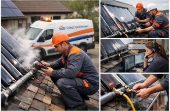 Аварийная служба для солнечных коллекторов