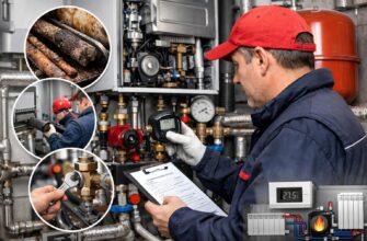 Периодичность обслуживания систем отопления — рекомендации