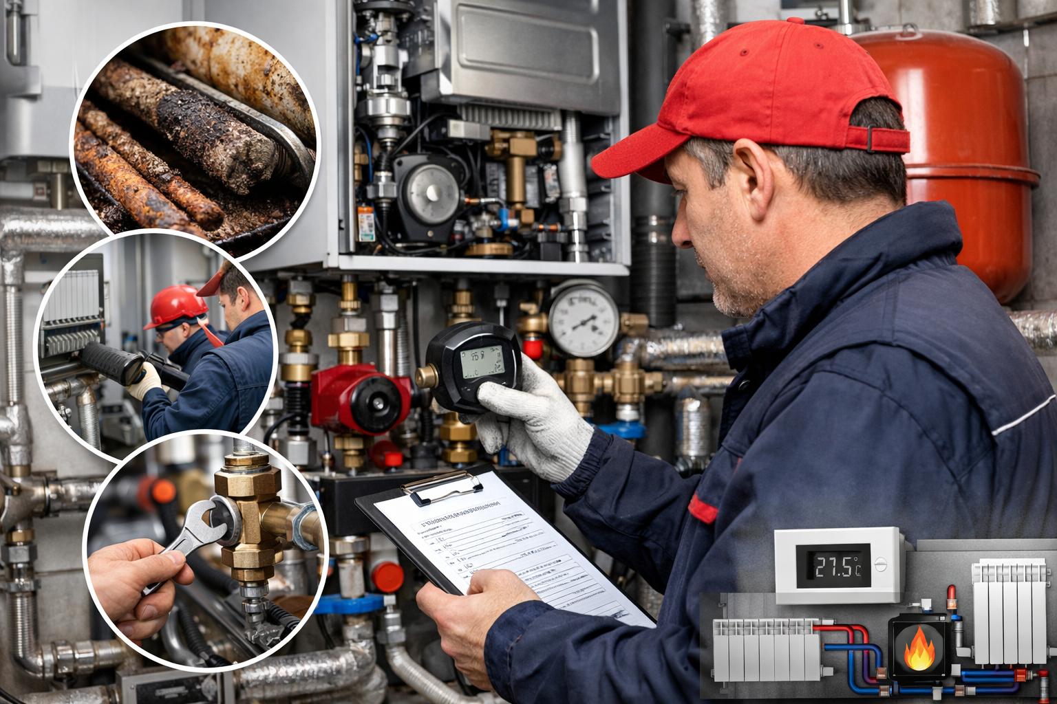 Периодичность обслуживания систем отопления — ключ к бесперебойной и экономной работе Периодичность обслуживания систем отопления — ключ к бесперебойной и экономной работе