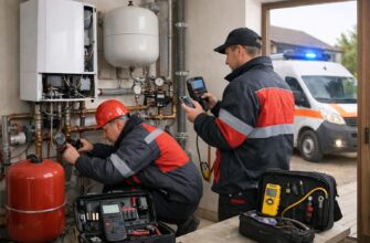 Аварийная служба: правила ремонта автономного отопления