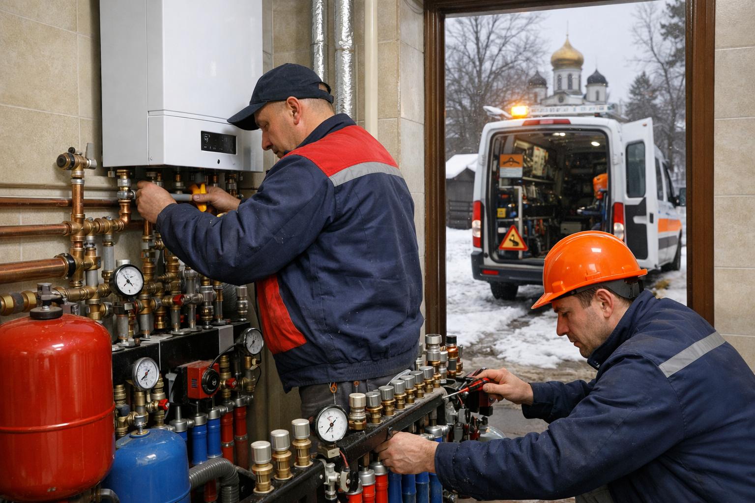 Монтаж отопления под ключ в Звенигороде от «Инженерные коммуникации 8 495 744 67 74» — качество, проверенное временем