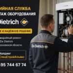 Аварийная служба и монтаж оборудования De Dietrich
