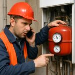 Аварийная служба: давление в расширительном бачке котла