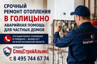 Срочный ремонт отопления в Голицыно