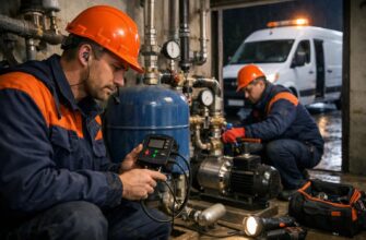 Аварийная служба: замена автоматики водоснабжения