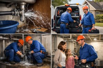 Аварийная служба для системы водоснабжения дома