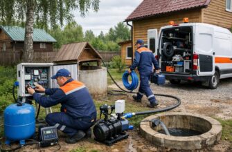 Аварийная служба водоснабжения дома от колодца: виды автоматизации