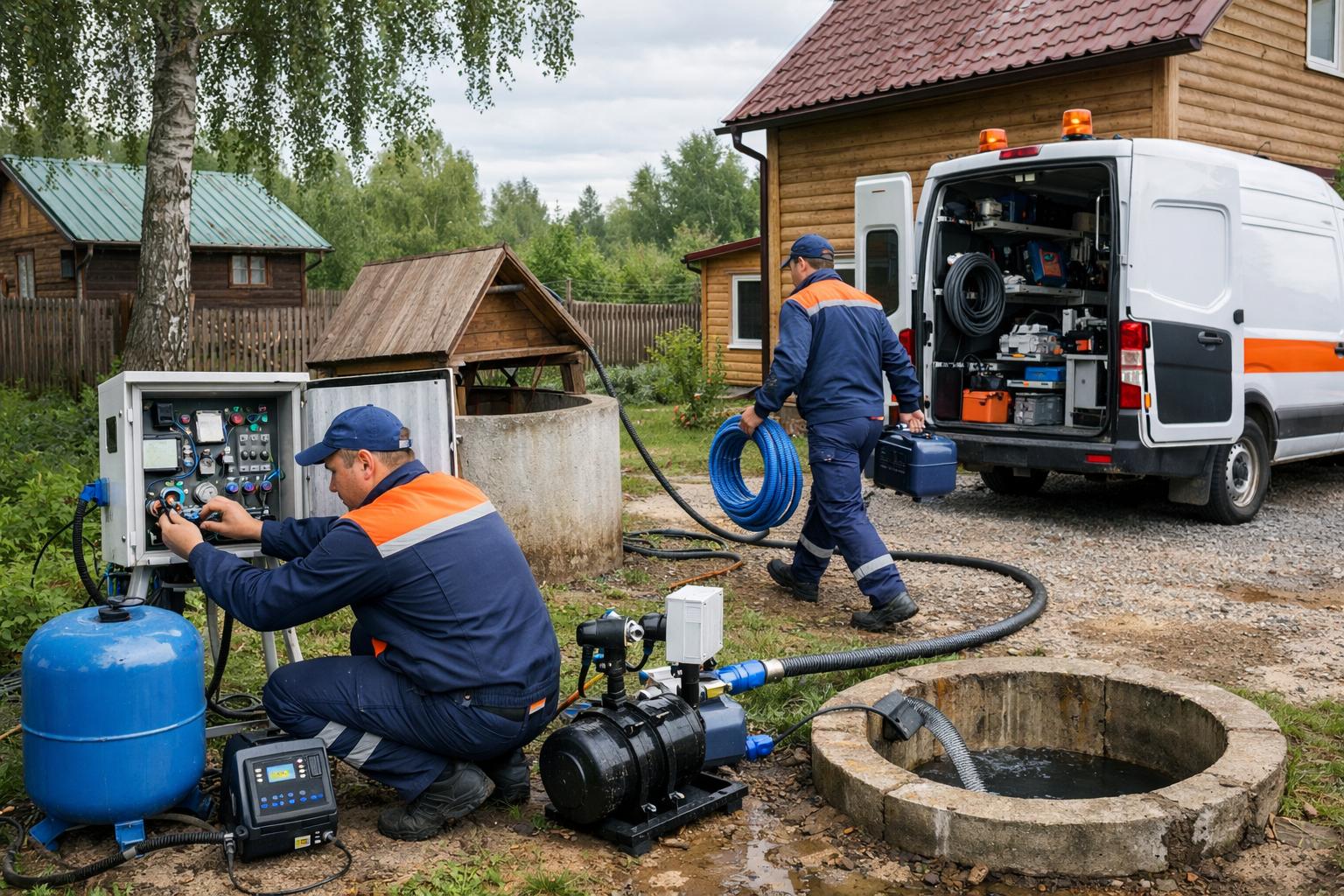 Экстренная служба водоснабжения 24/7 — ООО Холдинг СпецСтройАльянс решит проблему за один выезд