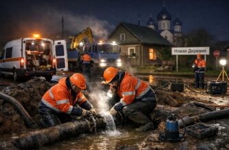 Аварийная служба: оперативный ремонт водоснабжения в Новой Деревне