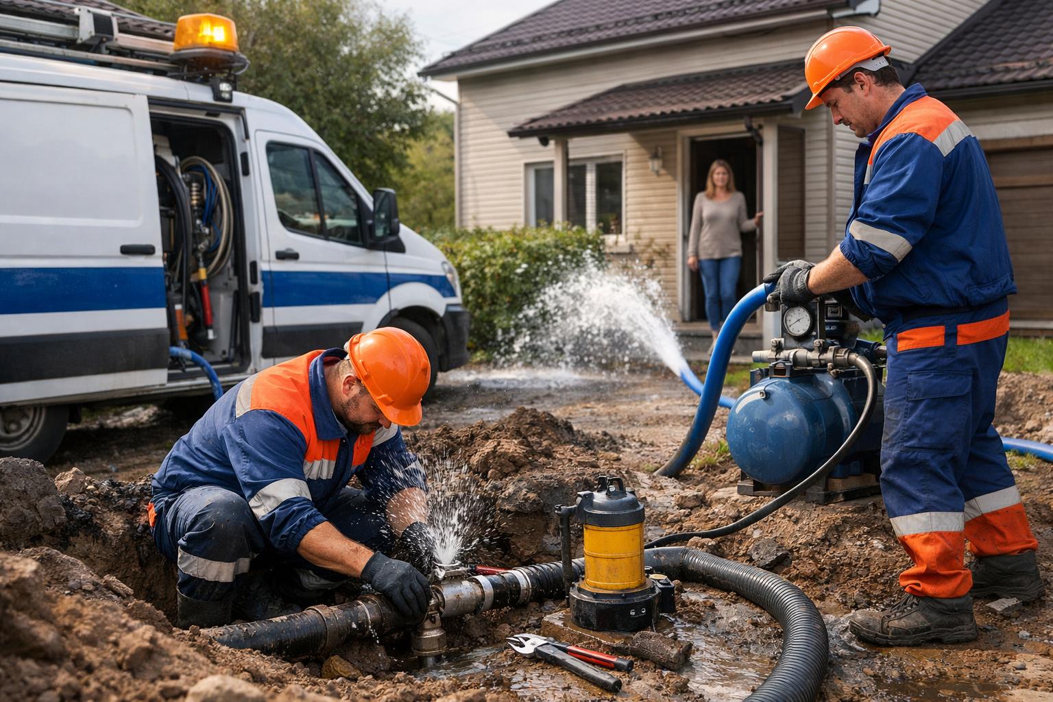Аварийная служба ООО Холдинг СпецСтройАльянс — восстановление подачи воды за часы