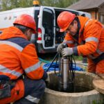 Аварийная служба: монтаж и установка насоса в колодце частного водоснабжения