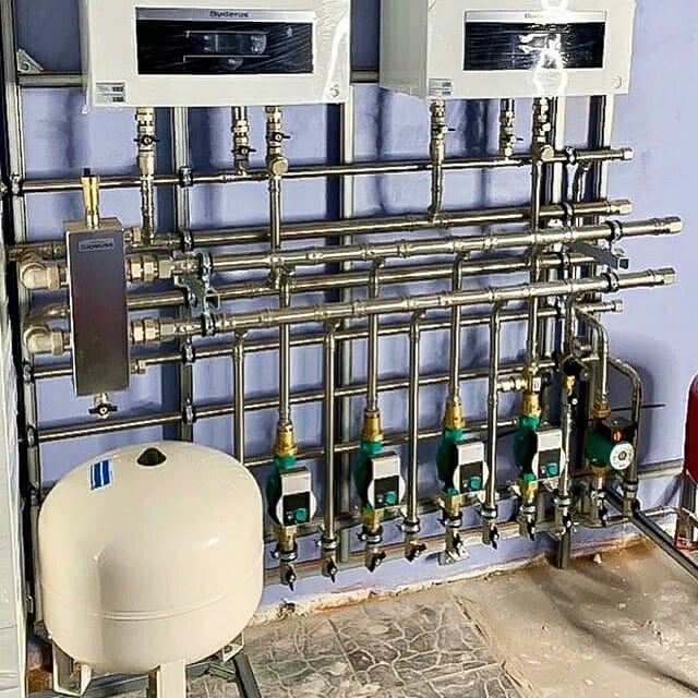 Отопительное оборудование системы отопления дома