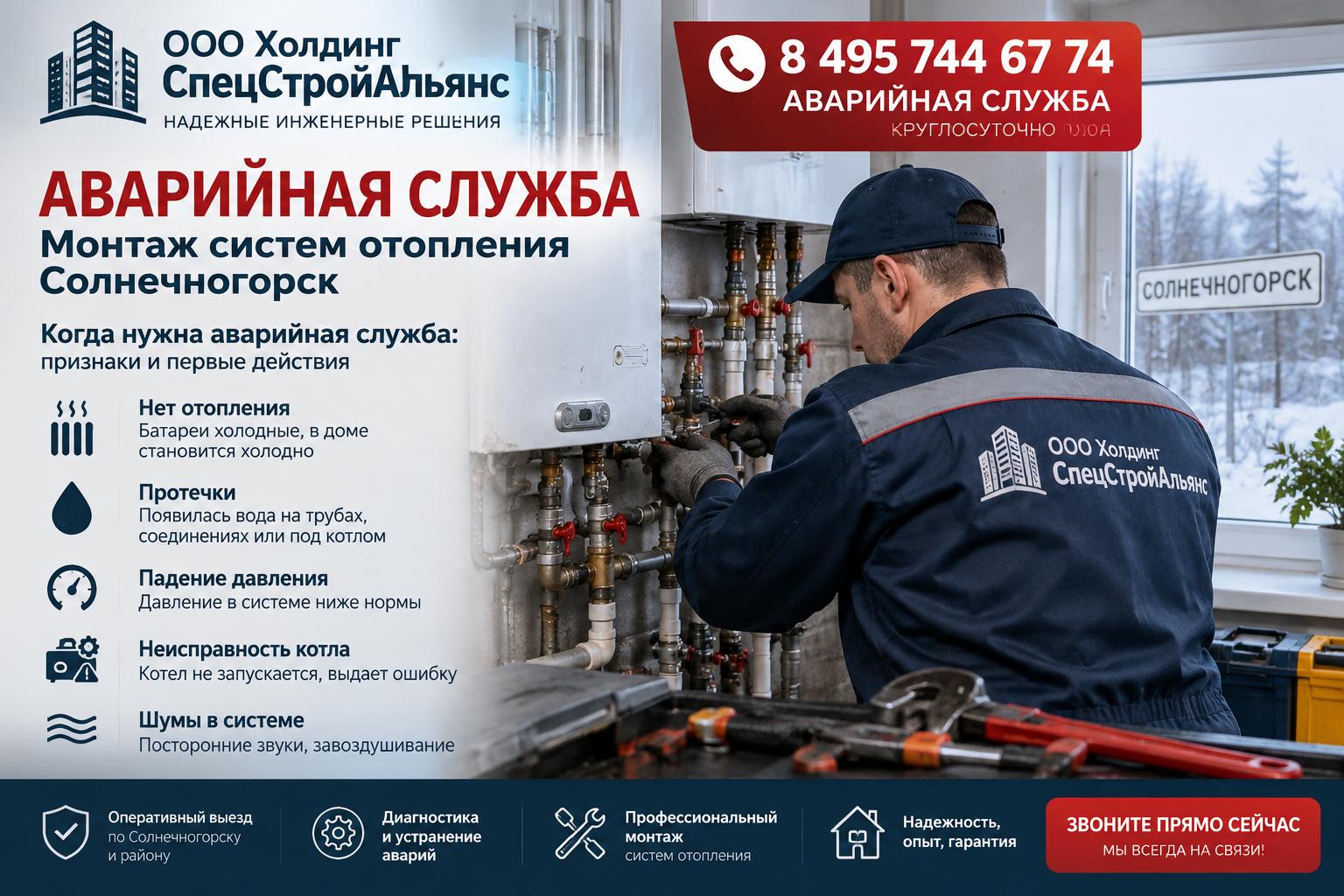 Когда нужна аварийная служба: признаки и первые действия