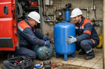 Аварийная служба: замена гидроаккумулятора