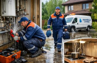 Аварийная служба водоснабжения частного дома
