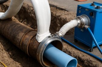 Ремонт трубопроводов без вскрытия грунта: методы