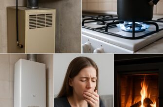 Основные причины утечки угарного газа