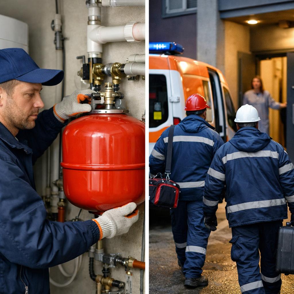 Аварийная служба: когда нужен срочный выезд специалистов