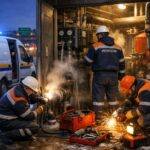 Ремонт котельной на Киевском шоссе — аварийный выезд