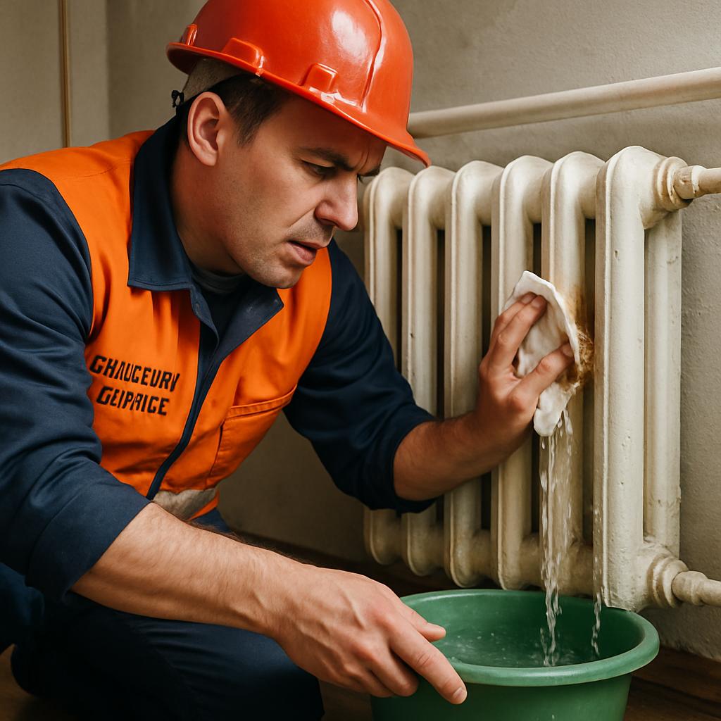 Срочные действия при обнаружении течи в батарее Срочные действия при обнаружении течи в батарее