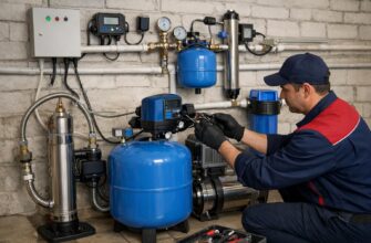 Яхрома: установка автоматики для водоснабжения частного дома