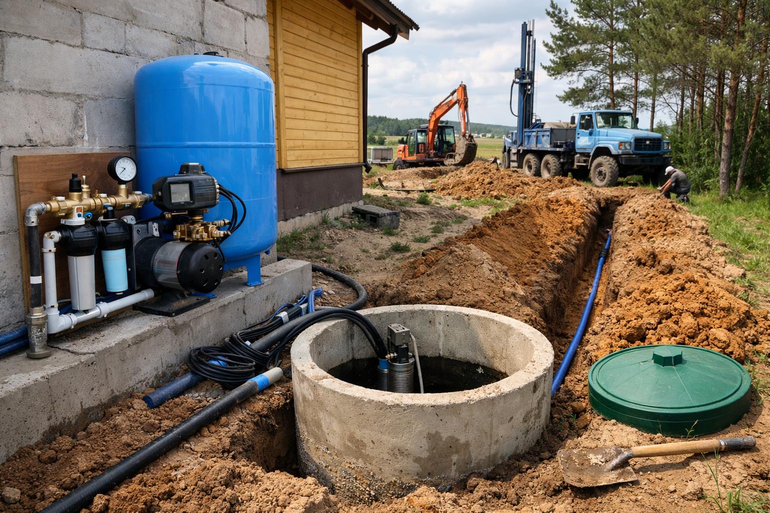 Яхрома — выгодные решения по водоснабжению: конкурентная стоимость установки систем водоснабжения