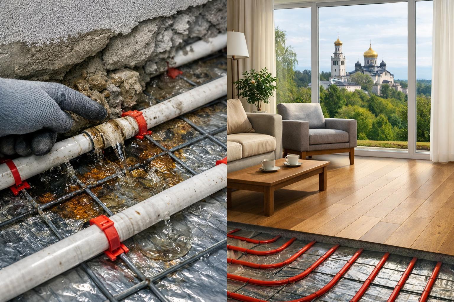 Почему выбирать систему тёплого пола в Звенигороде: краткая оценка