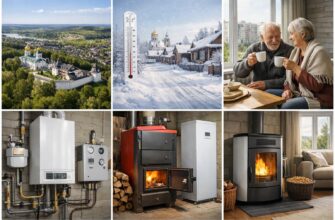 Звенигород: предпочтительные виды котлов для частных домов