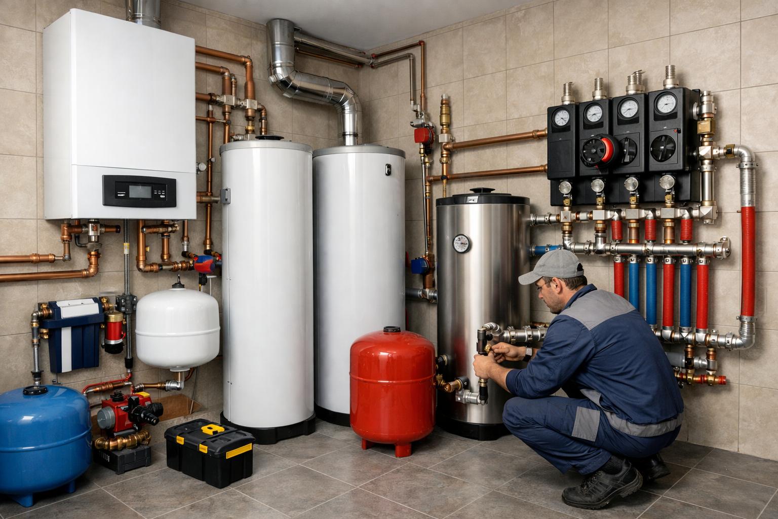 Рынок услуг в Звенигород: спрос на монтаж котельной и системы отопления