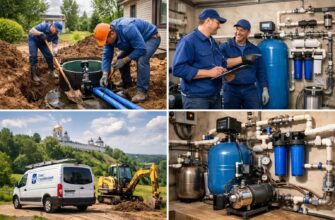 Монтаж систем водоснабжения в Звенигороде