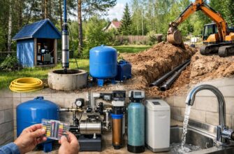 Звенигород: водопровод для дачного дома