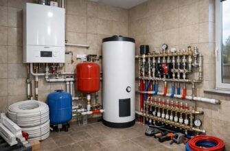 Монтаж системы отопления в частном доме в Звенигороде