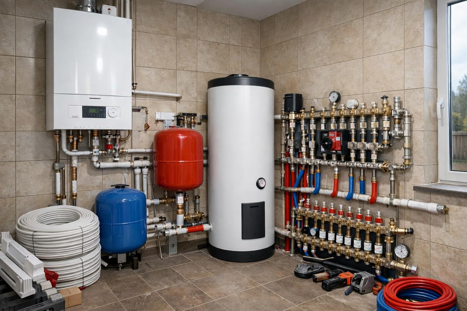 Звенигород Монтаж системы отопления частного дома — обзор услуг ООО Холдинг СпецСтройАльянс