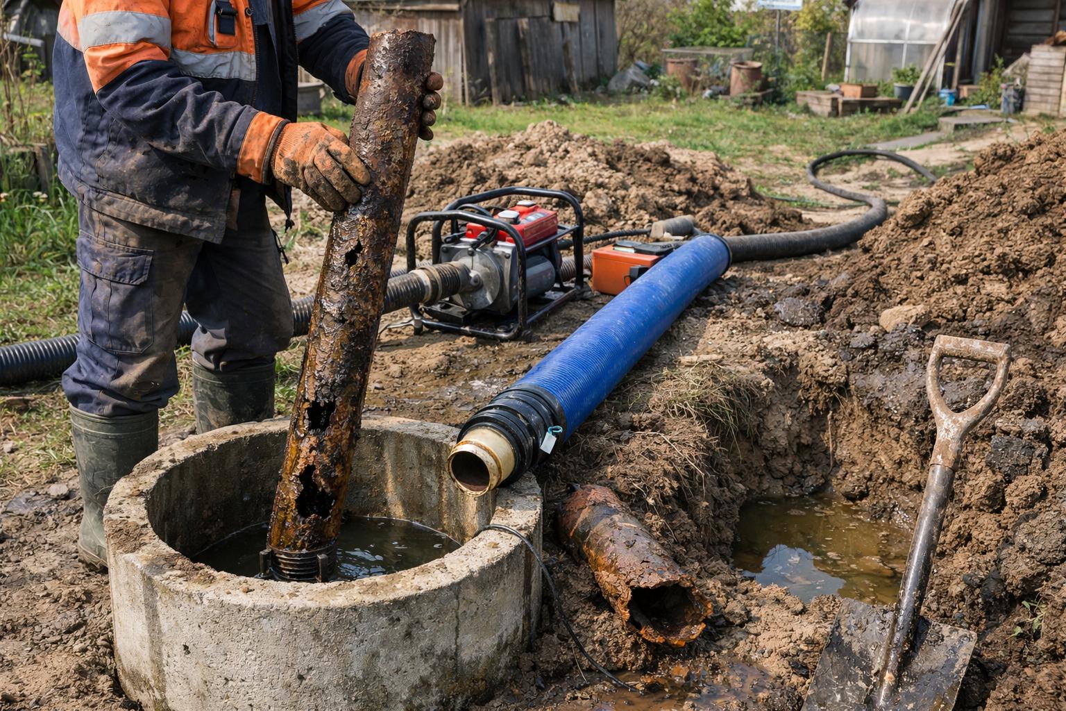 Почему замена трубы от колодца в Звенигороде — дело срочное: экспертная оценка рисков Почему замена трубы от колодца в Звенигороде — дело срочное: экспертная оценка рисков
