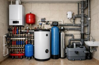 Отопление водоснабжение и канализация частного дома в Звенигороде