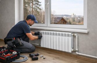 Установка радиаторов в частном доме в Звенигороде