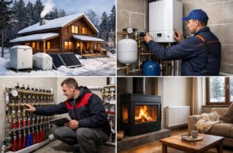 Автономное отопление частного дома в Звенигороде