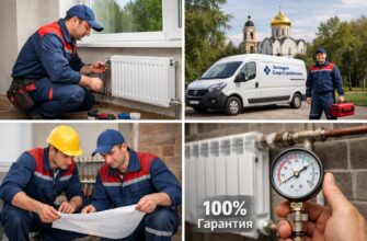 Установка радиаторного отопления в Звенигороде