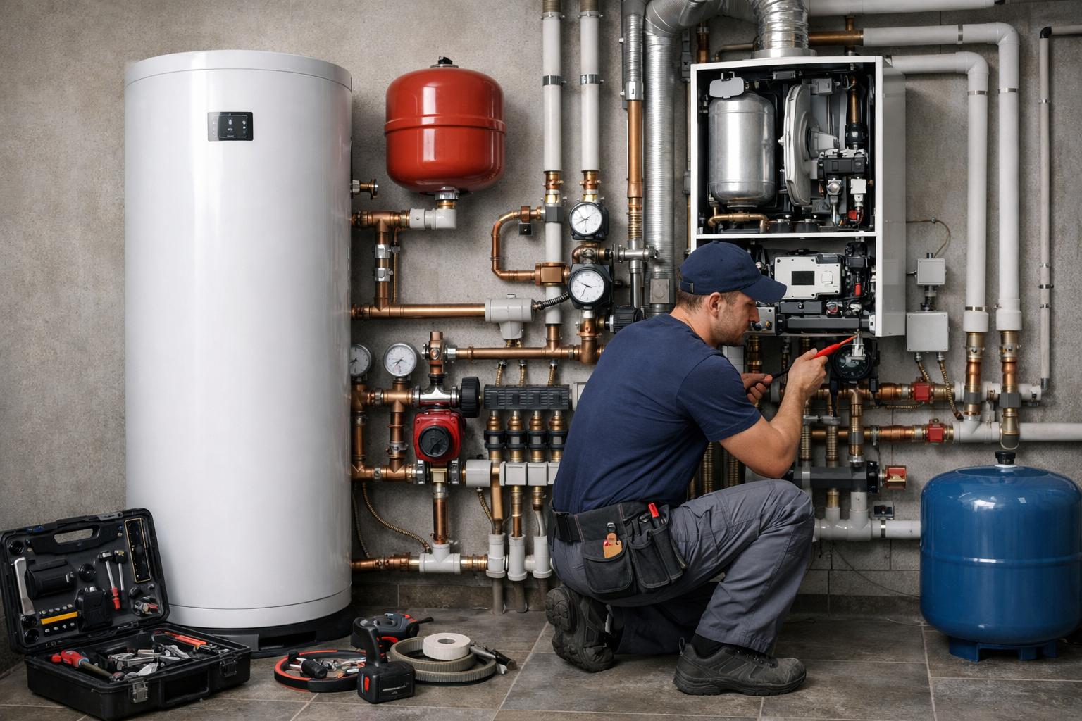 Звенигород: замена бойлера и ремонт котельной — услуги компании