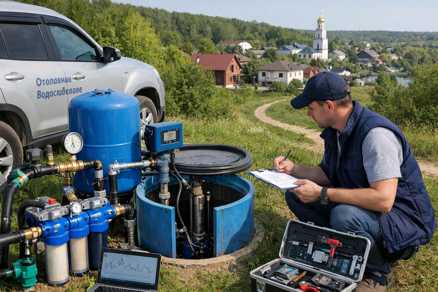 Экспресс-аудит частного водоснабжения в Звенигороде — бесплатная оценка от «Звенигород - системы отопления водоснабжения 8 495 744 67 74»