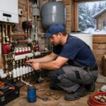 Ремонт отопления в частном доме в Звенигороде