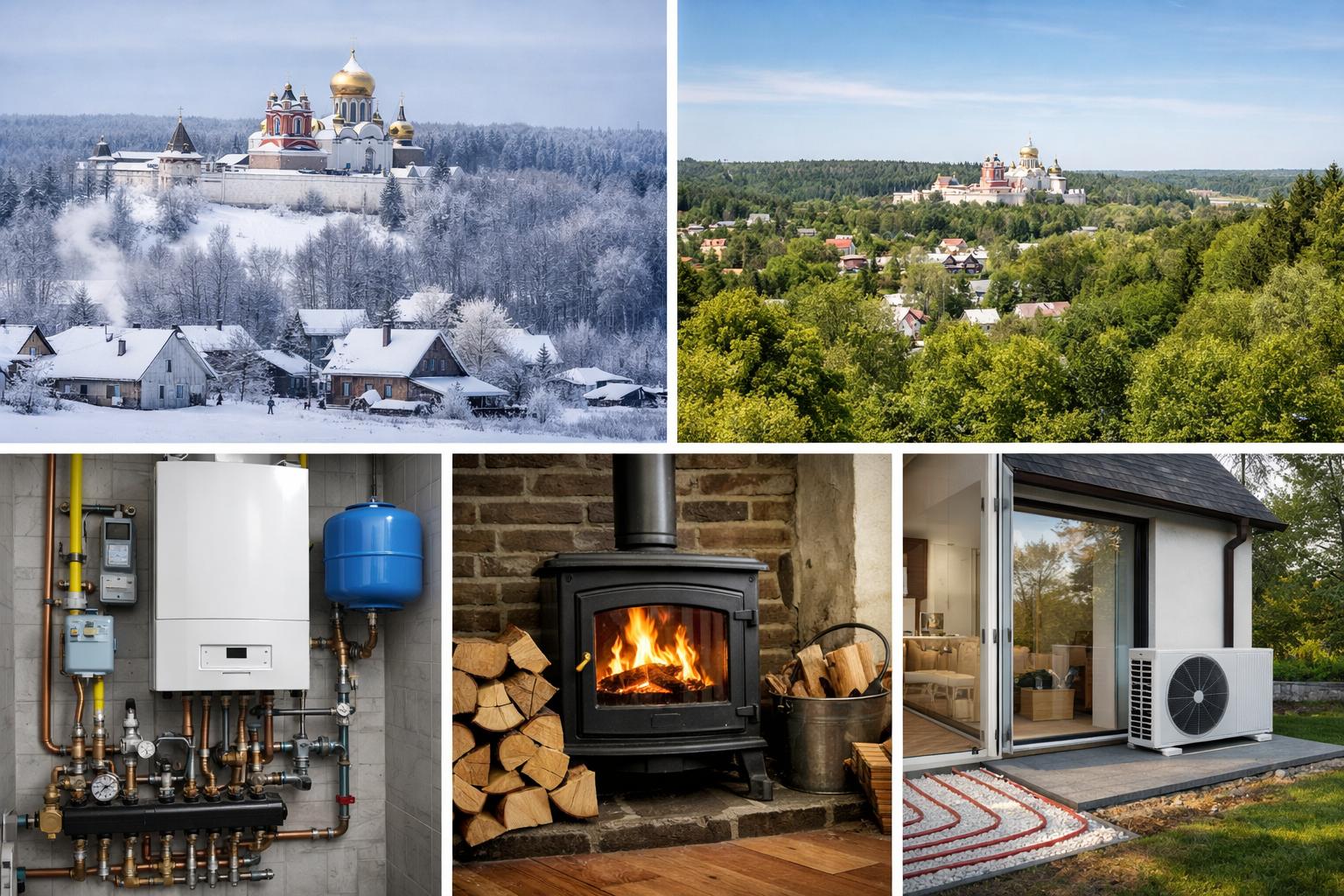 Обзор климатических особенностей Звенигорода и их влияние на выбор системы отопления