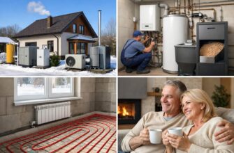 Независимое отопление частного дома в Звенигороде