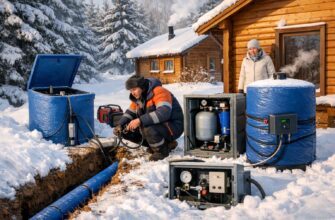Звенигород: зимнее водоснабжение дачи