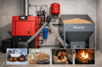 Монтаж пеллетных котлов в Звенигороде