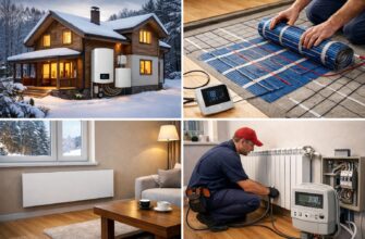 Электрическое отопление дома в Звенигороде