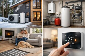 Отопление частного дома в Звенигороде