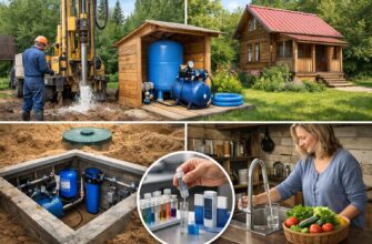 Водоснабжение дачи в Звенигороде